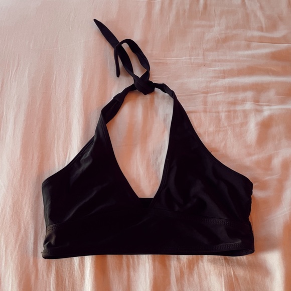 BLACK BIKINI TOP - Picture 1 of 4